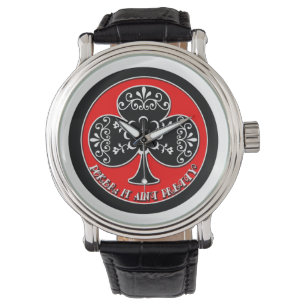Poker-Uhr Armbanduhr
