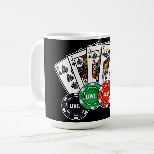 Poker v1 kaffeetasse (Vorderseite Links)