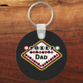 Poker Vater Schlüsselanhänger (Vorderseite)