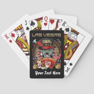 Poker Vegas Style Wichtige Ansicht zum Design Spielkarten