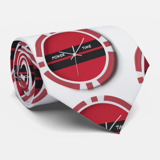 Poker Zeit Krawatte (Gerollt)
