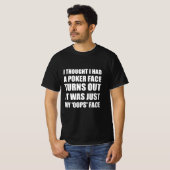 Poker-Zitat T-Shirt (Vorne ganz)