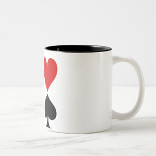 Poker Zweifarbige Tasse