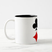 Poker Zweifarbige Tasse (Links)