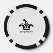 Pokerchip mit einzigartigem Design. Pokerchips (Rückseite)