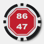 Pokerchip Pokerchips (Vorderseite)
