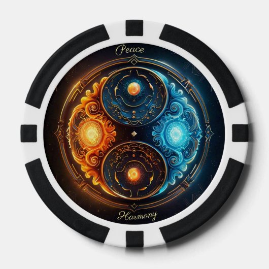 Pokerchip Pokerchips (Vorderseite)