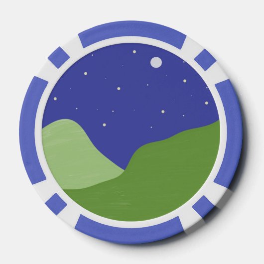 Pokerchip Pokerchips (Rückseite)