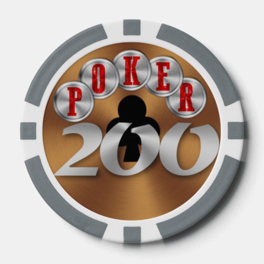 Pokerchips 200 (Vorderseite)