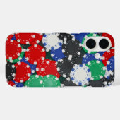 Pokerchips Case-Mate iPhone Hülle (Rückseite (Horizontal))