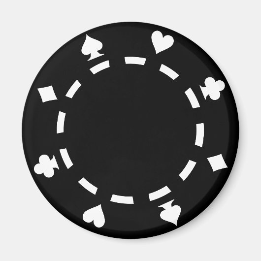 Pokerchips Magnet (Vorne)