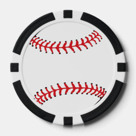 Pokerchips mit Baseball-Design