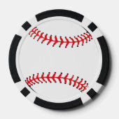 Pokerchips mit Baseball-Design (Rückseite)