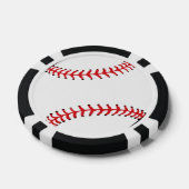 Pokerchips mit Baseball-Design (Einzeln)