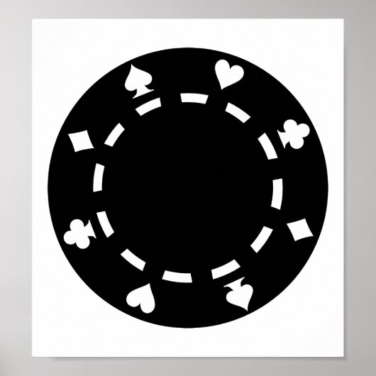Pokerchips Poster (Vorne)