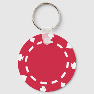 Pokerchips Schlüsselanhänger