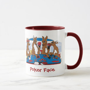Pokergesicht Hirsch Tasse