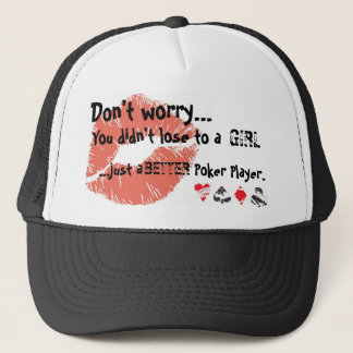 pokergirl truckerkappe
