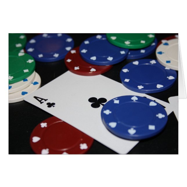 Pokerkarte (Vorderseite (Horizontal))