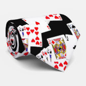 Pokerkarten Krawatte (Gerollt)
