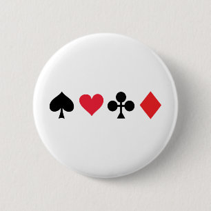 PokerKartenspiel Button