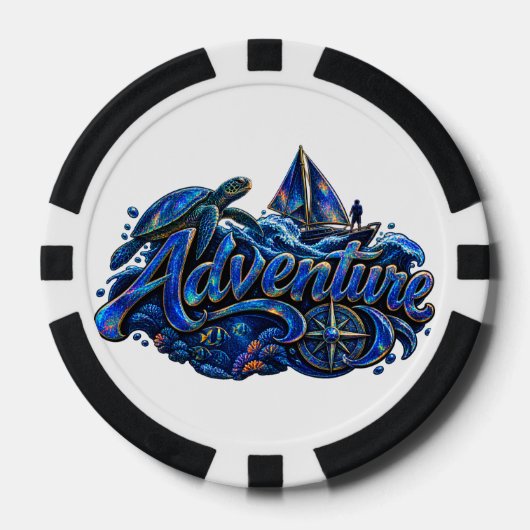 Pokerspielmarken Pokerchips (Vorderseite)