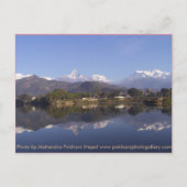 Pokhara Nepal Postkarte (Vorderseite)