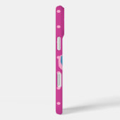 Pokii Hawaiian Cut Hibiskus Polka Dot Pink Case-Mate iPhone Hülle (Rückseite / Rechts)