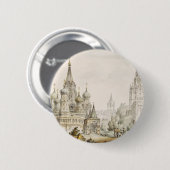 Pokrovsky Kathedrale und Spasskaya Tower Button (Vorne & Hinten)