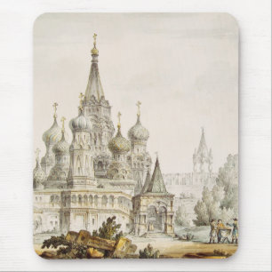 Pokrowski-Kathedrale und Spassky-Turm Mousepad