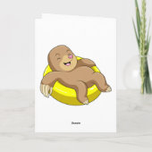 Pol beim Baden mit Lifebuoy Karte (Rückseite)