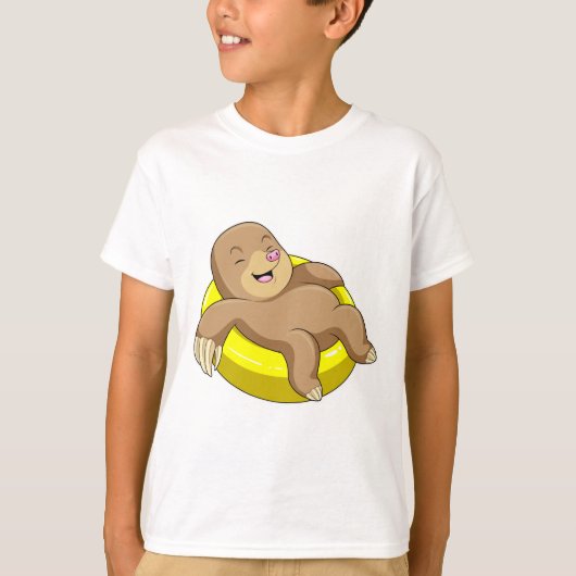 Pol beim Baden mit Lifebuoy T-Shirt (Vorderseite)