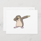 Pol beim Hip Hop Dance Dab Postkarte (Vorne/Hinten)