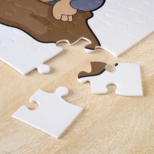 Pol beim Regen Puzzle (Seite)