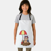 Pol beim Regen Schürze (Insitu)