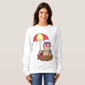 Pol beim Regen Sweatshirt (Vorne ganz)