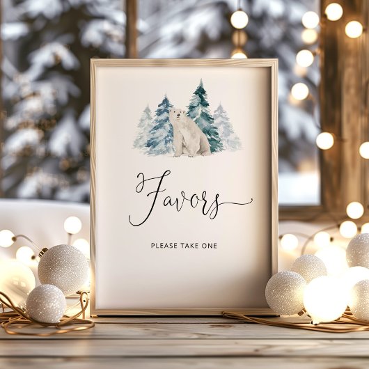 Pola Bär Baby Dusche Favoriten Poster