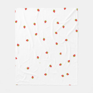Polabdeckung Strawberry Fleecedecke