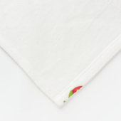 Polabdeckung Strawberry Fleecedecke (Ecke)