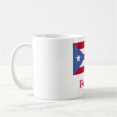 Polanco-Puertorikaner-Flagge Kaffeetasse (Links)
