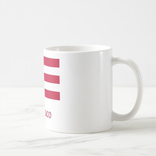 Polanco-Puertorikaner-Flagge Kaffeetasse (Rechts)