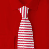 Poland Flag Brick Pattern Krawatte