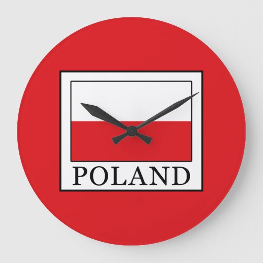 Poland Große Wanduhr (Vorderseite)