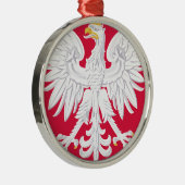 Poland Polish coat of arms Ornament Aus Metall (Rechts)