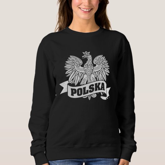 Poland Polish Polska Polski Husaria  3 Sweatshirt (Vorderseite)