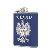 Poland With Polish Eagle Flachmann (Links)