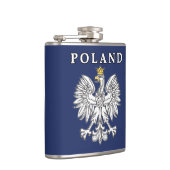 Poland With Polish Eagle Flachmann (Rechts)