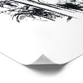 Poland WWII Propaganda Poster Hands Off! (Ecke)