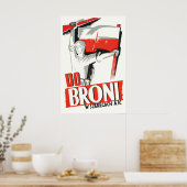 Poland WWII Propaganda Poster To the arms in the (Küche)