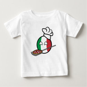 Polandball - Italyball, die Pizza machen Baby T-shirt
